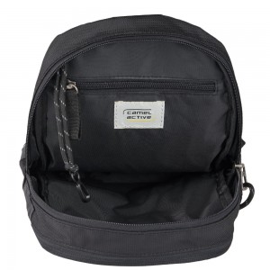 Camel Active 407-603-60 CONNECT Cross Bodybag/Ανδρική Τσάντα Στήθους Μαύρη Τσάντες