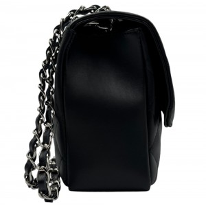 DOMUS Γυναικεία Τσάντα δέρμα Ιταλίας 41000718 Μαύρη Τσάντες