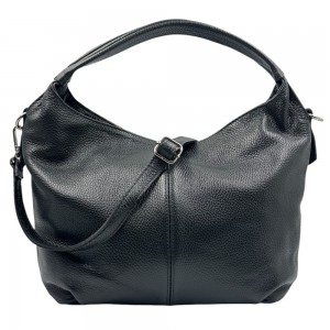 DOMUS Γυναικεία Τσάντα δέρμα Ιταλίας 41000720 Μαύρη Τσάντες