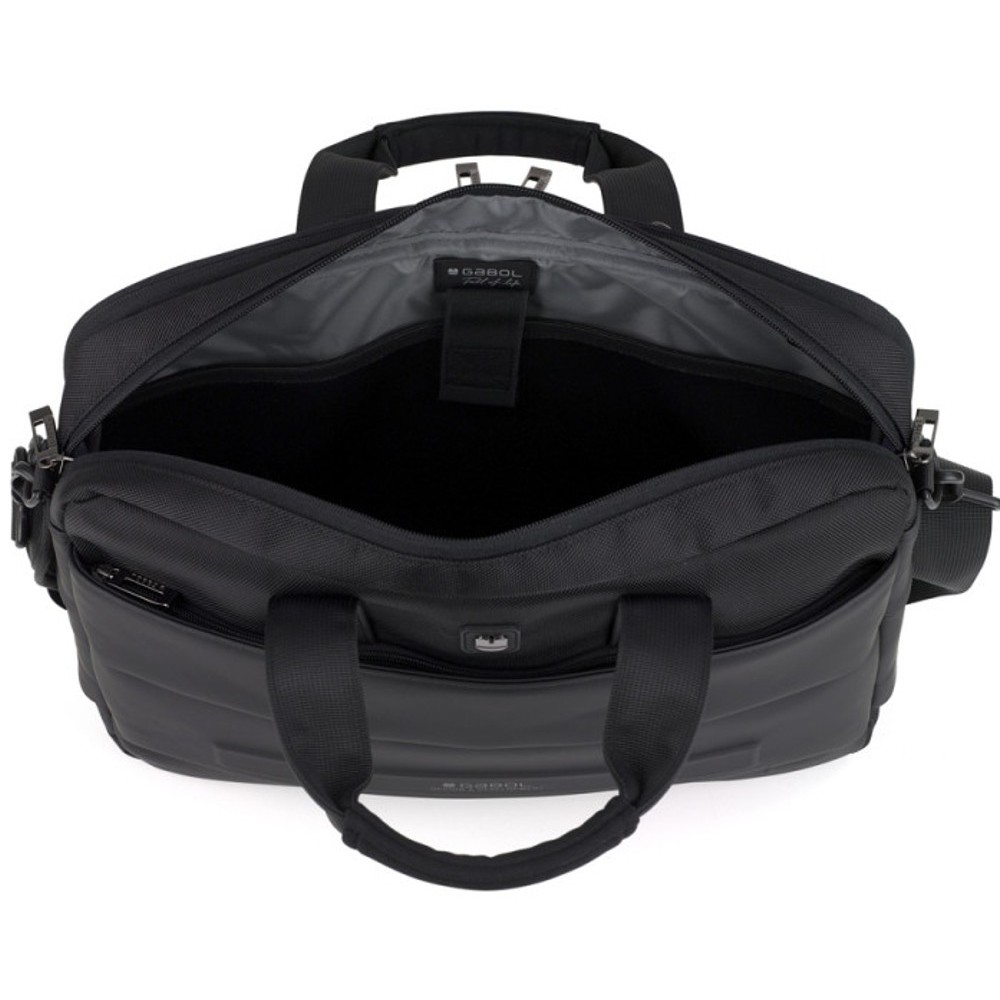 Gabol 413120 Τσάντα Ώμου / Χειρός για Laptop 15.6" CAPITAL Μαύρη Τσάντες