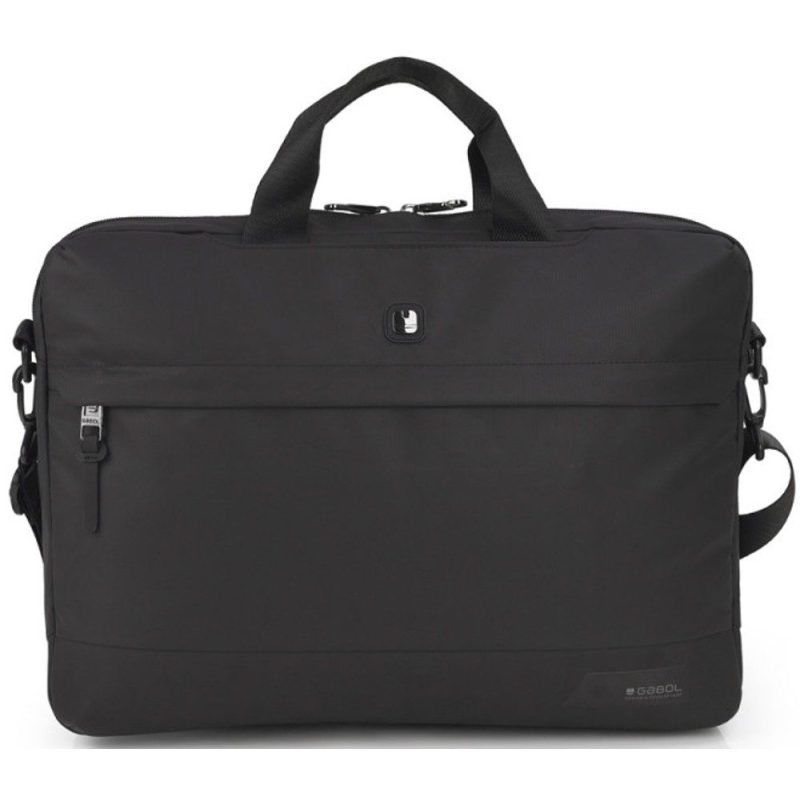 Gabol 413310 Τσάντα Ώμου / Χειρός Backpack BONUS 15.6" Μαύρη Gabol