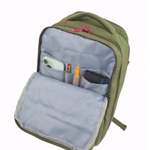 Dielle 413M Υφασμάτινο Ταξιδιωτικό Σακίδιο Πλάτης Πράσινο Τσάντες