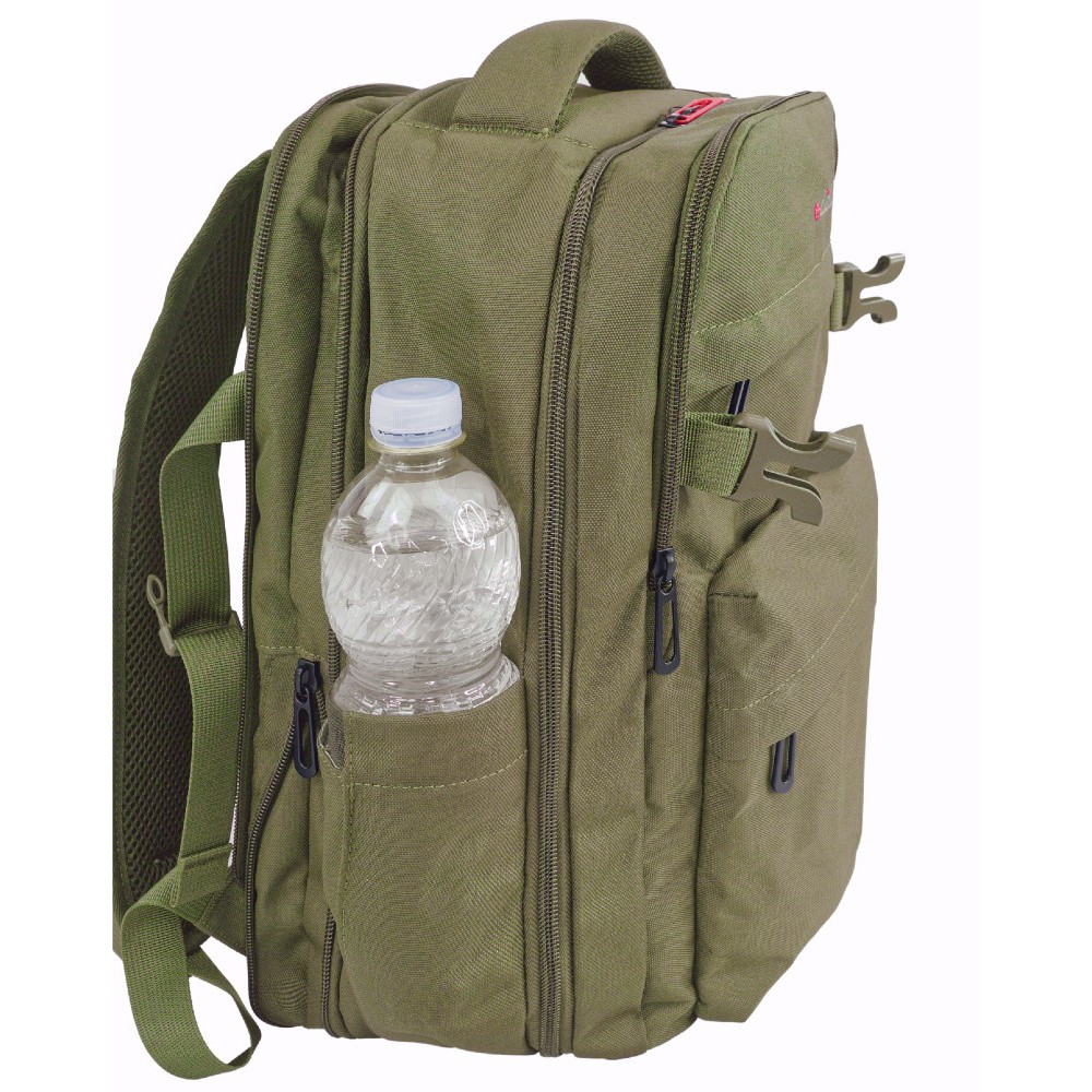 Dielle 413M Υφασμάτινο Ταξιδιωτικό Σακίδιο Πλάτης Πράσινο Τσάντες