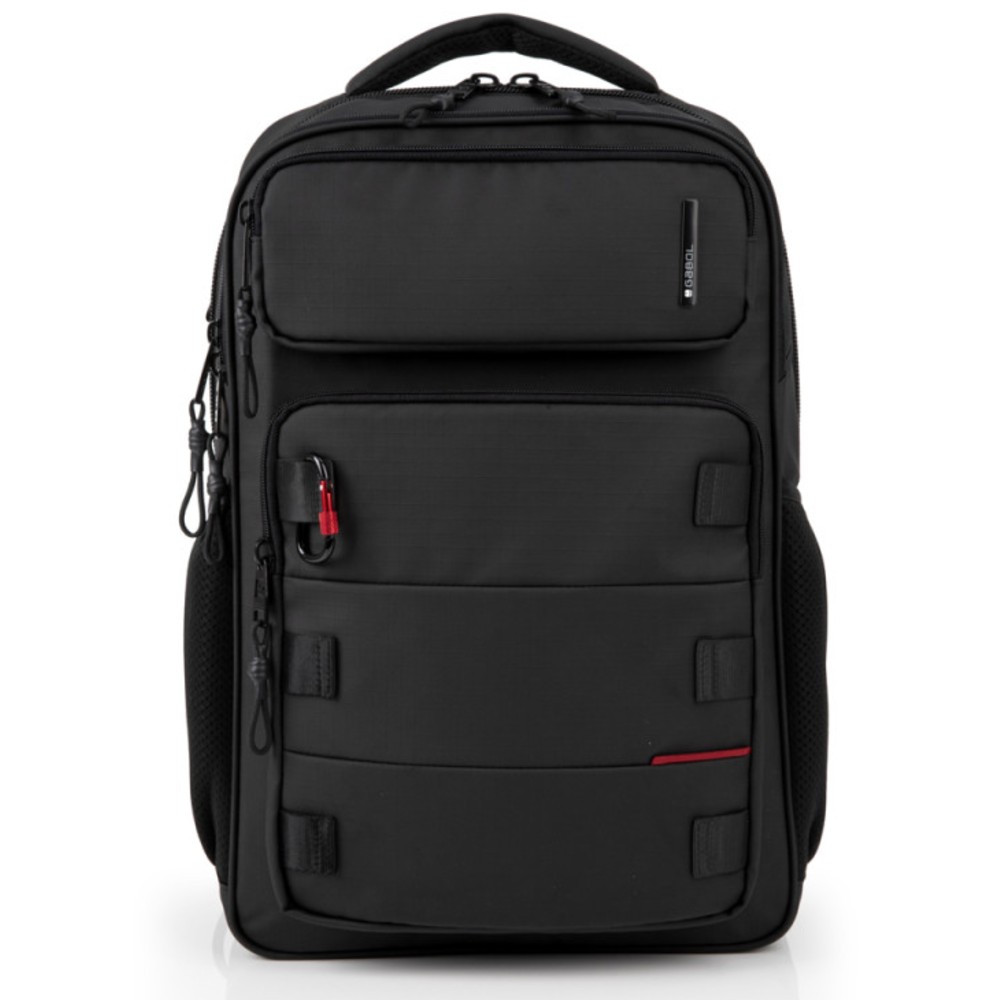 Gabol 414589-001 DISK  Backpack 17.3" Τσάντα Πλάτης Μαύρη Τσάντες