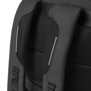 Gabol 414589-001 DISK  Backpack 17.3" Τσάντα Πλάτης Μαύρη Τσάντες