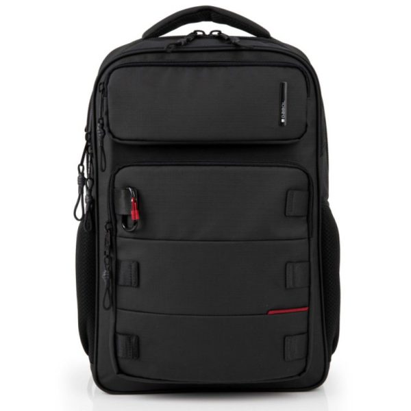 Gabol 414589-001 DISK  Backpack 17.3" Τσάντα Πλάτης Μαύρη
