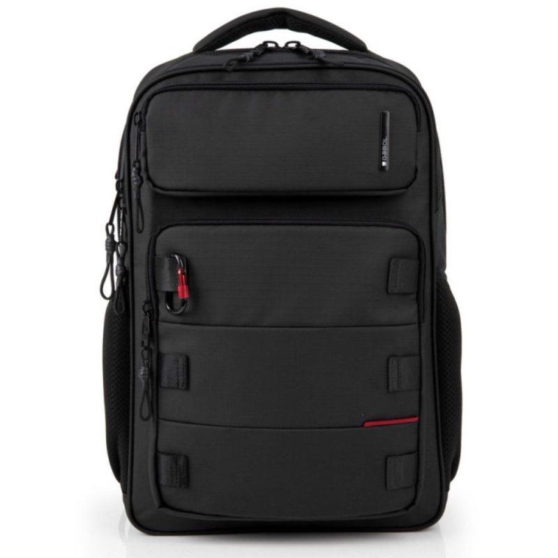 Gabol 414589-001 DISK Backpack 17.3" Τσάντα Πλάτης Μαύρη Gabol