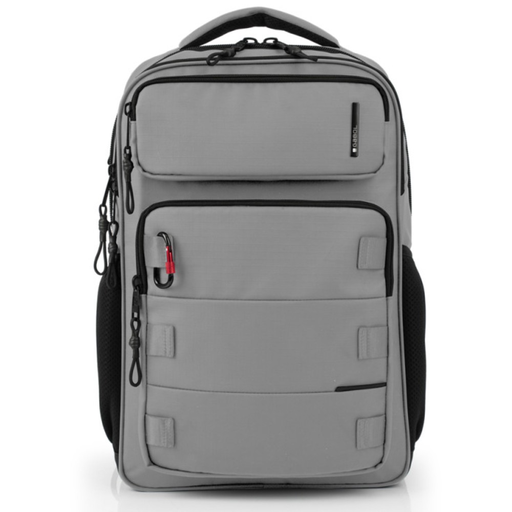Gabol 414589-016 DISK Backpack 17.3" Τσάντα Πλάτης Γκρι Τσάντες