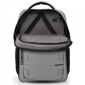 Gabol 414589-016 DISK Backpack 17.3" Τσάντα Πλάτης Γκρι Τσάντες