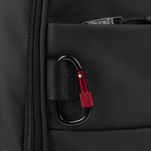Gabol 414590-001 DISK Backpack 17.3" Τσάντα Πλάτης Μαύρη Τσάντες
