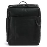 Spikes & Sparrow 50167000 Jonathan Δερμάτινο Σακίδιο Πλάτης Cabin Bag 15,6'' Μαύρο 1