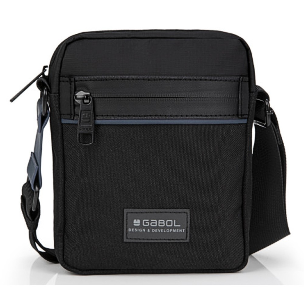 Gabol 546401 DAREK Ανδρική Τσάντα Ώμου / Χιαστί Μαύρη Τσάντες
