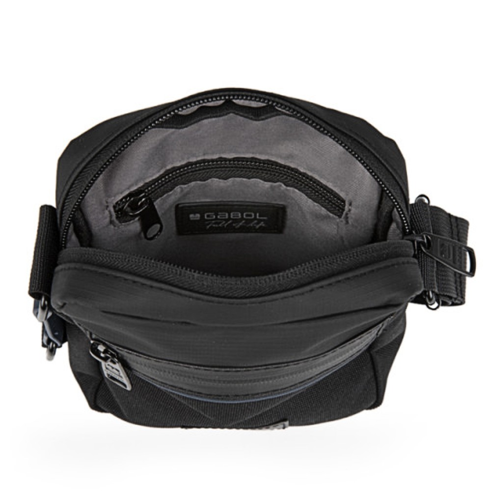 Gabol 546401 DAREK Ανδρική Τσάντα Ώμου / Χιαστί Μαύρη Τσάντες