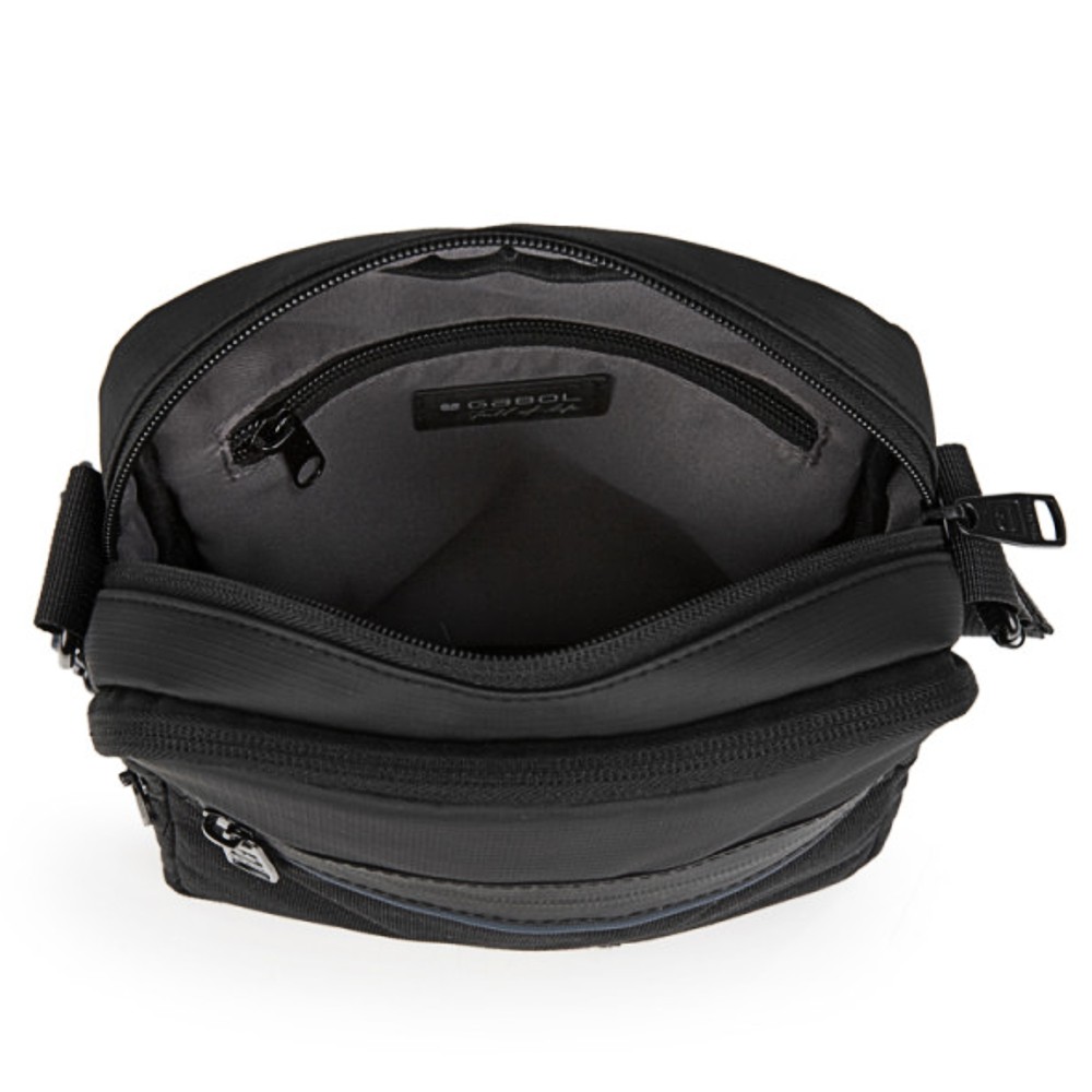 Gabol 546412 DAREK Ανδρική Τσάντα Ώμου / Χιαστί Μαύρη Τσάντες