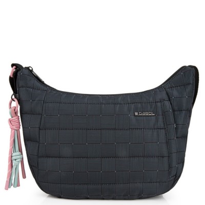 Gabol 604212 HANAE Γυναικεία Τσάντα Ώμου-Χιαστή Μαύρη