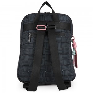 Gabol 604242 HANAE Γυναικεία Τσάντα Πλάτης Backpack Μαύρη Τσάντες