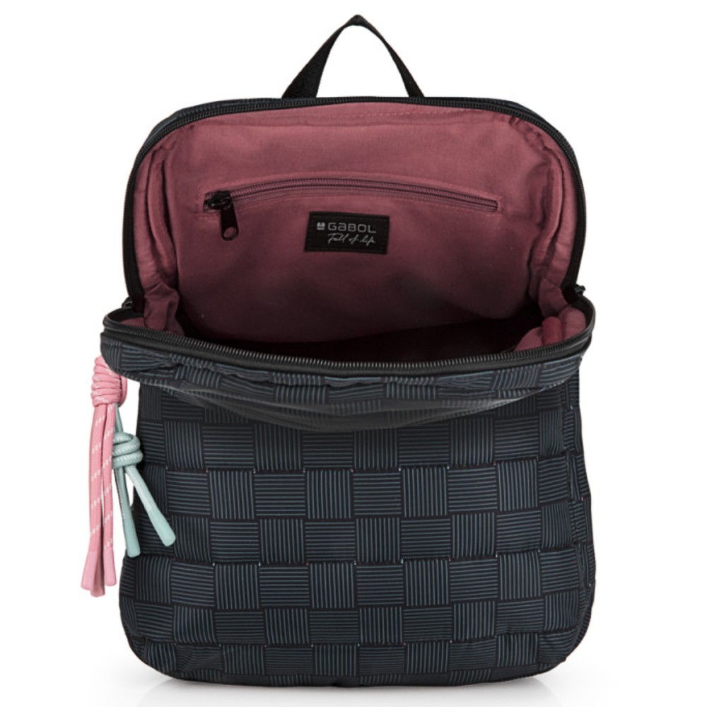 Gabol 604242 HANAE Γυναικεία Τσάντα Πλάτης Backpack Μαύρη Τσάντες