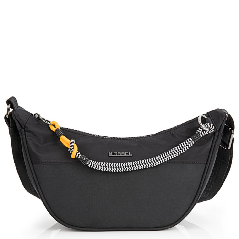 Gabol 604401 AISHA Γυναικεία Τσάντα Χιαστή / Cross Bodybag Μαύρη Τσάντες