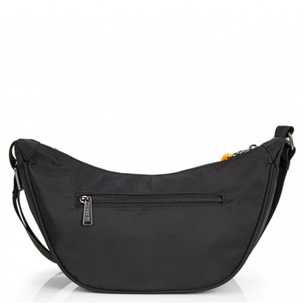 Gabol 604401 AISHA Γυναικεία Τσάντα Χιαστή / Cross Bodybag Μαύρη Τσάντες