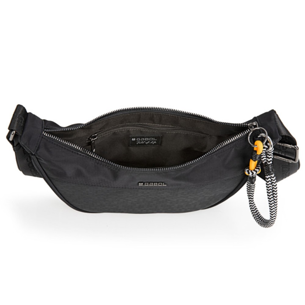 Gabol 604401 AISHA Γυναικεία Τσάντα Χιαστή / Cross Bodybag Μαύρη Τσάντες