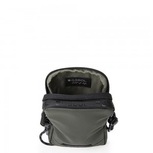Gabol 604500 MINA Γυναικείο Χιαστί τσαντάκι / Cross Bodybag Χακί Bags