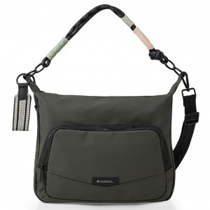 Gabol 604519 MINA Γυναικεία Τσάντα Ώμου / Χιαστή Χακί Bags