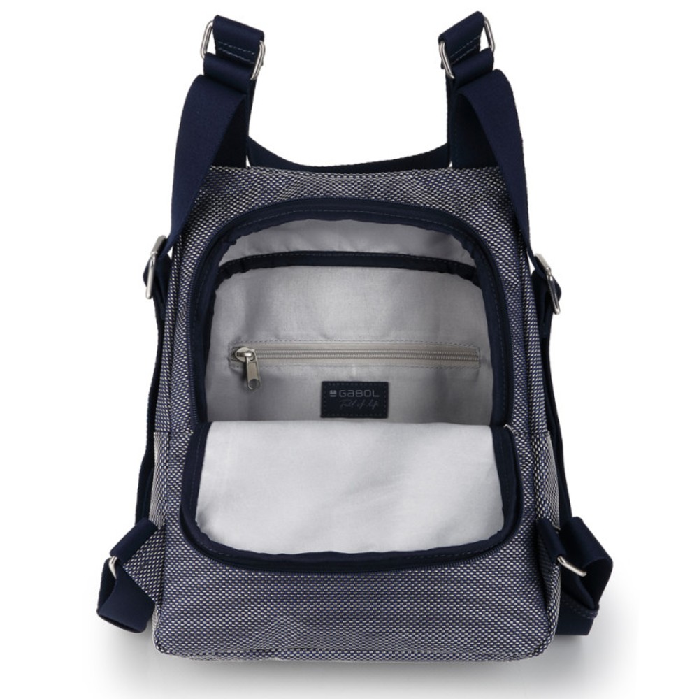 Gabol 604745 PAMELA Γυναικεία Τσάντα Ώμου/Πλάτης Backpack Μπλε Τσάντες