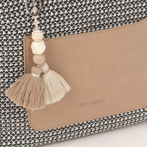 Gabol 604935-006 DOLCE Γυναικεία Τσάντα Ώμου Μπεζ Τσάντες