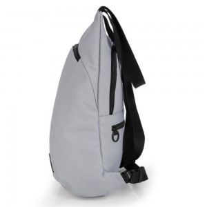 Gabol 605146 LEIRE Backpak Γυναικεία Τσάντα Πλάτης Γκρι Τσάντες