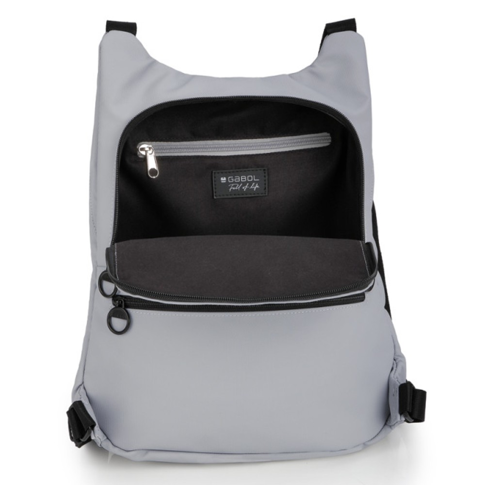 Gabol 605146 LEIRE Backpak Γυναικεία Τσάντα Πλάτης Γκρι Τσάντες