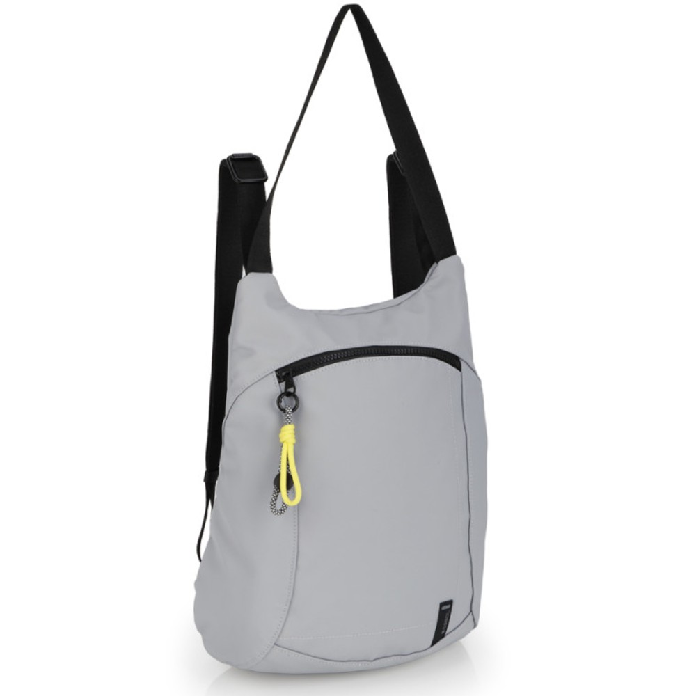 Gabol 605146 LEIRE Backpak Γυναικεία Τσάντα Πλάτης Γκρι Τσάντες