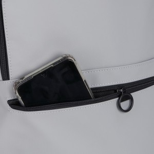 Gabol 605146 LEIRE Backpak Γυναικεία Τσάντα Πλάτης Γκρι Τσάντες