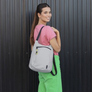 Gabol 605146 LEIRE Backpak Γυναικεία Τσάντα Πλάτης Γκρι Τσάντες