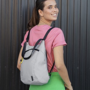 Gabol 605146 LEIRE Backpak Γυναικεία Τσάντα Πλάτης Γκρι Τσάντες