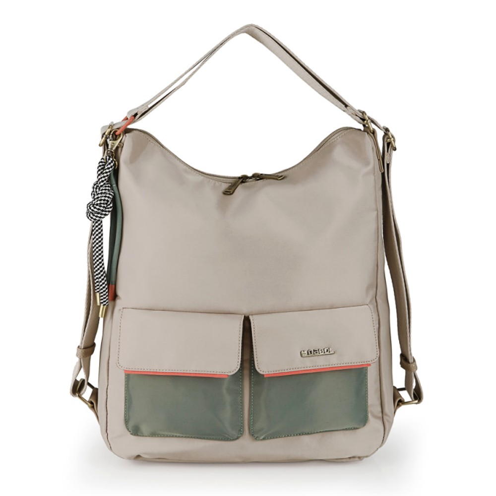 Gabol 605336 NAYADE Γυναικεία Τσάντα Ώμου-Backpack Μπεζ Τσάντες