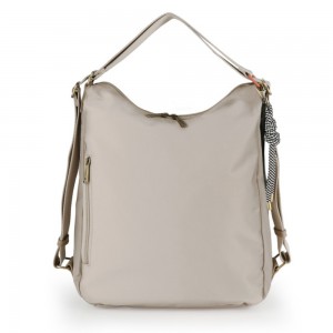 Gabol 605336 NAYADE Γυναικεία Τσάντα Ώμου-Backpack Μπεζ Τσάντες