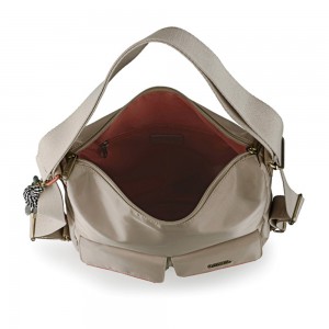 Gabol 605336 NAYADE Γυναικεία Τσάντα Ώμου-Backpack Μπεζ Τσάντες