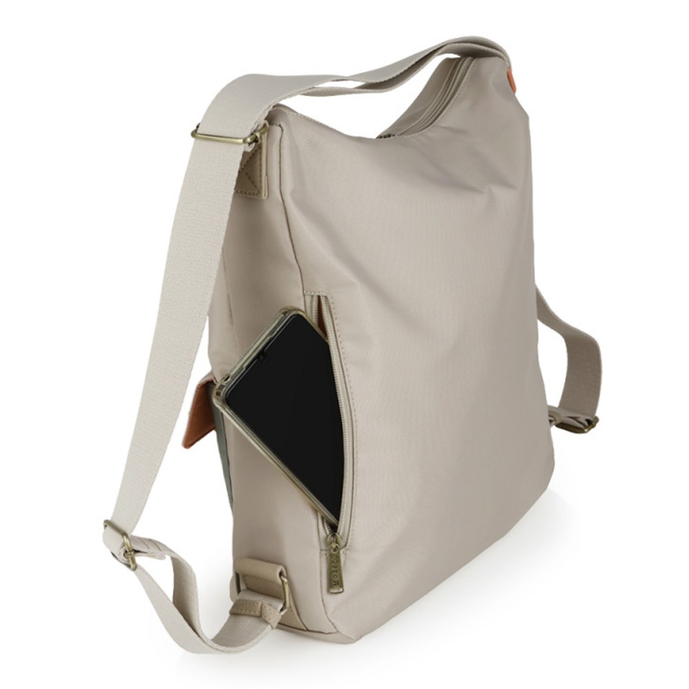 Gabol 605336 NAYADE Γυναικεία Τσάντα Ώμου-Backpack Μπεζ Τσάντες