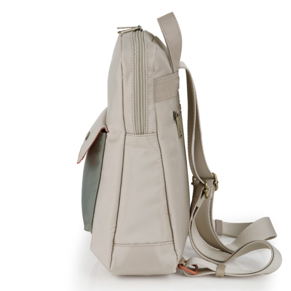 Gabol 605342 NAYADE Backpack Γυναικεία Τσάντα Πλάτης Μπεζ Τσάντες