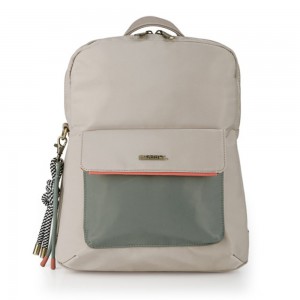 Gabol 605342 NAYADE Backpack Γυναικεία Τσάντα Πλάτης Μπεζ Τσάντες