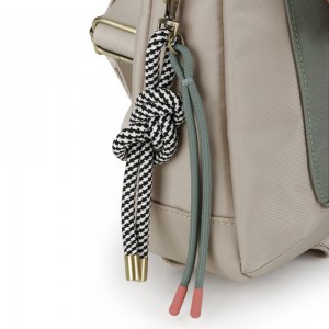 Gabol 605342 NAYADE Backpack Γυναικεία Τσάντα Πλάτης Μπεζ Τσάντες