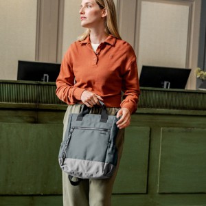 Gabol 605440 BOREAL Backpack Γυναικεία Τσάντα Πλάτης Χακί Τσάντες