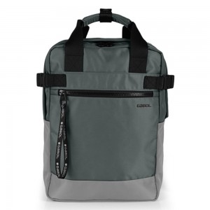 Gabol 605453 BOREAL Backpack Γυναικεία Τσάντα Πλάτης Χακί Τσάντες