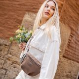 Gabol 605501 VALLE Cross Bodybag Γυναικεία Τσάντα Χιαστή Καφέ 2
