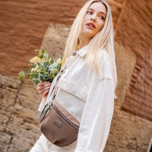 Gabol 605501 VALLE Cross Bodybag Γυναικεία Τσάντα Χιαστή Καφέ Τσάντες