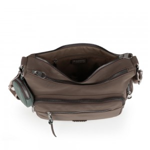 Gabol 605514 VALLE Cross Bodybag Γυναικεία Τσάντα Χιαστή Καφέ Τσάντες