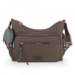 Gabol 605514 VALLE Cross Bodybag Γυναικεία Τσάντα Χιαστή Καφέ Τσάντες