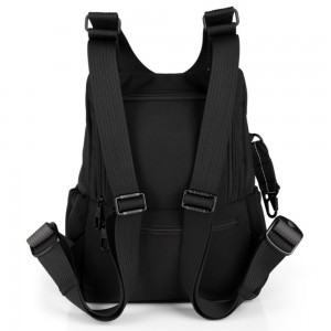 Gabol 605845 ECLIPSE Backpack Γυναικεία Τσάντα Πλάτης Μαύρη Τσάντες