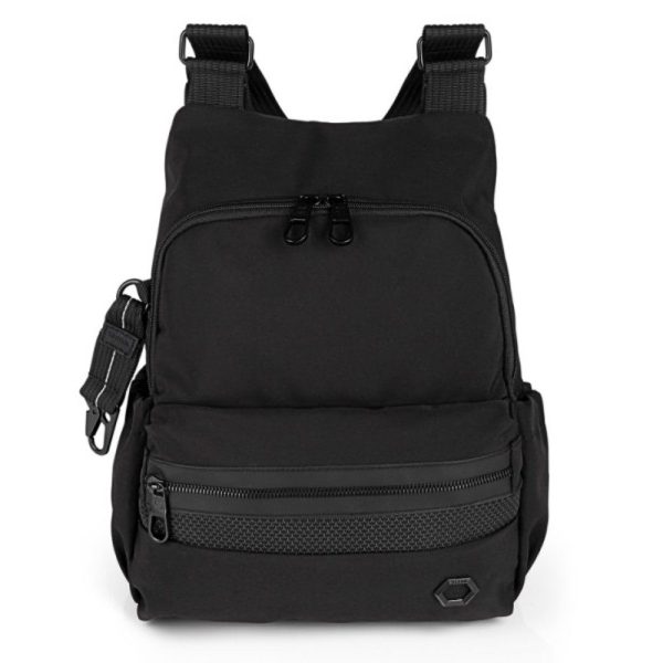 Gabol 605845 ECLIPSE Backpack Γυναικεία Τσάντα Πλάτης Μαύρη