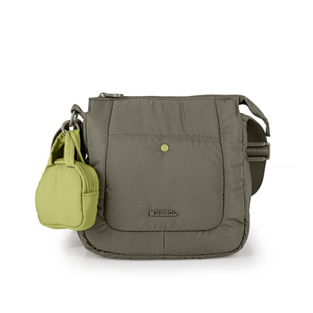 Gabol 605907 NUBE Cross Bodybag Γυναικεία Τσάντα Ώμου/Χιαστή Χακί Τσάντες